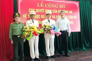 2 lãnh đạo PCCC được bổ nhiệm làm phó giám đốc Công an Đà Nẵng
