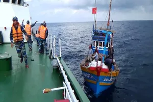Cứu ngư dân đau ruột thừa trên biển Hoàng Sa