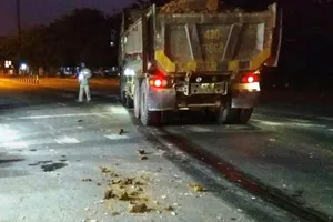 Người phụ nữ bị xe ben húc văng lúc rạng sáng ở Đà Nẵng