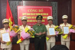 Công an Đà Nẵng điều chuyển nhiều lãnh đạo cấp quận, phòng