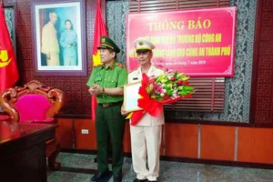 Phó giám đốc Công an Đà Nẵng được điều động về Bộ công an