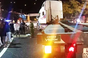 Cụ ông 70 tuổi bị xe container tông tử vong