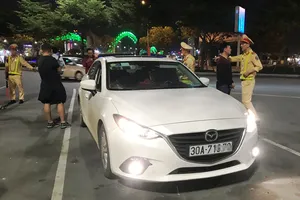 Đà Nẵng: 23 phương tiện vi phạm nồng độ cồn theo mức phạt mới