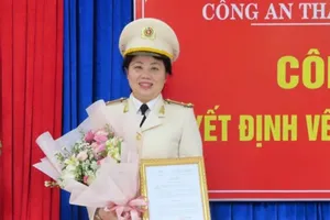 Đà Nẵng lần đầu có nữ trưởng công an quận