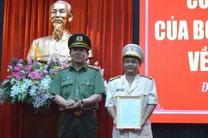 Công an Đà Nẵng có tân phó giám đốc