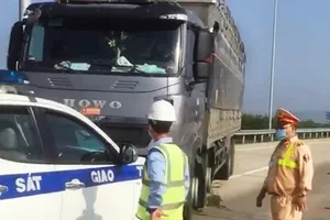 Camera ghi cảnh tài xế vượt đèn đỏ rồi cố thủ trong cabin