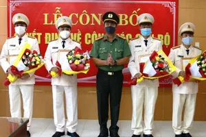 Công an Đà Nẵng luân chuyển, bổ nhiệm nhiều lãnh đạo cấp phòng