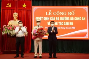 Trung tá Nguyễn Đại Đồng được bổ nhiệm làm Phó GĐ công an Đà Nẵng