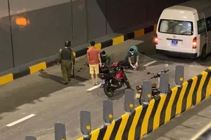 Người đàn ông rơi xuống hầm chui cầu Trần Thị Lý tử vong