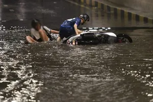 Hầm chui ở Đà Nẵng ngập do máy bơm không hoạt động