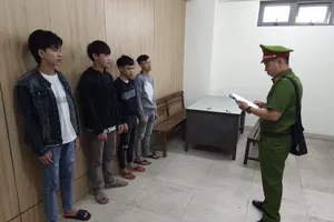 Bắt nam thanh niên cầm đầu nhóm chạy xe vác ba chĩa đi tìm đối thủ