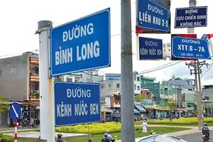 TP.HCM có thêm 14 tên đường