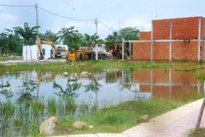 Những khu đô thị “ngậm” nước