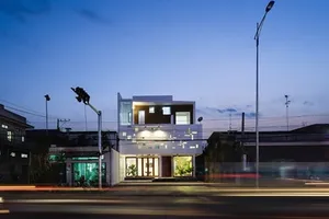 Ngôi nhà ở Đồng Nai nổi bật vì thiết kế lạ mắt