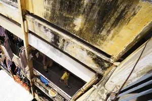 TPHCM: Cận cảnh thót tim ở chung cư Vĩnh Hội