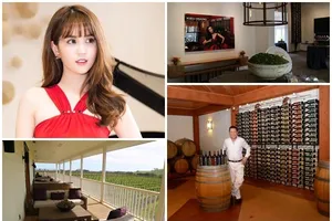 Biệt thự giữa vườn nho của người yêu Ngọc Trinh