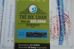 Sách điện tử khuyến mãi khủng tại 'Hội sách TP.HCM'