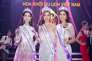 Khánh Ngân đăng quang 'Hoa khôi Du lịch Việt Nam 2017'