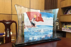 Khởi động đấu giá tranh cát 'Gạc Ma-vòng tròn bất tử'