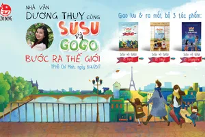 Nhà văn best seller Dương Thụy lần đầu ra sách trẻ con