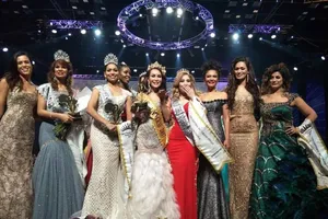 Lưu Hoàng Trâm đăng quang Mrs Universe 