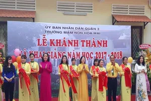 Khánh thành trường mẫu giáo đẹp nhất TP.HCM
