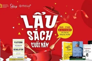 25 tấn sách sẽ được cân ký bán