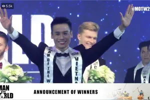 Cao Xuân Tài đăng quang Người đàn ông của thế giới 2018