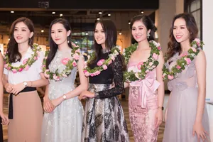 Người đẹp “Hoa hậu Việt Nam” về TP.HCM nhận nhà sang khoe sắc