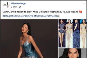 Hoàng Thùy xuất hiện ấn tượng trên Missosology