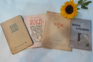 Triển lãm sách quý - đêm nhạc gây quỹ Nàng thơ thuở ấy