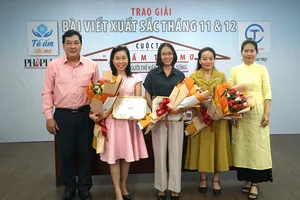 'Tổ ấm tôi mơ': Trao giải bài viết xuất sắc nhất tháng 11 và tháng 12-2022