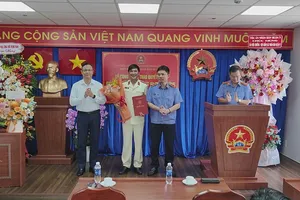 Ông Hồ Văn Hòa được bổ nhiệm làm Viện trưởng VKSND quận 5