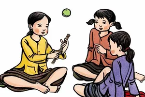 Thời thơ trẻ của mẹ con mình quá khác nhau