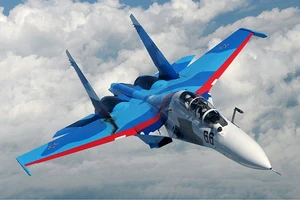 Cận cảnh máy bay Su-30 của Nga