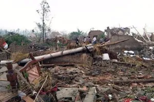 Vòi rồng cuốn chết 78 người ở Trung Quốc