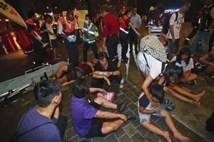 Tàu điện ngầm Đài Loan bị gài chất nổ, 25 người bị thương