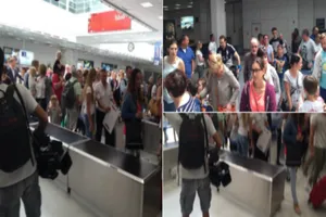 Sân bay Nice sơ tán vì sợ khủng bố