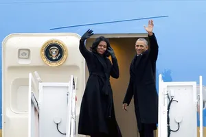 Lần cuối Tổng thống Obama bay trên chiếc Không lực Một