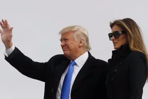 Ông Trump đã đến Washington chuẩn bị nhậm chức