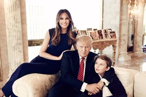 Bà Melania Trump về lại New York