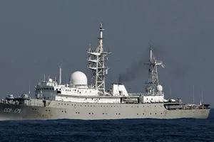 Tàu do thám Nga xuất hiện gần bờ biển Mỹ