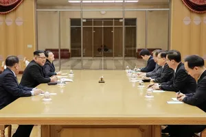 Triều Tiên nói gì việc ông Kim tiếp phái đoàn Hàn Quốc?