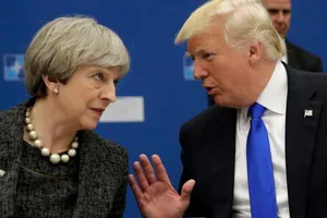 Bà May phản đối việc ông Trump muốn tái kết nạp Nga vào G7