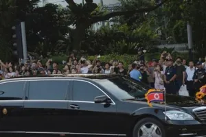 Ông Kim đưa đội vệ sĩ tại thượng đỉnh liên Triều qua Singapore