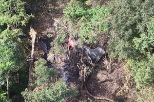 Máy bay quân sự Thái Lan rơi, 3 sĩ quan thiệt mạng