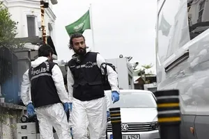 Bộ trưởng Tư pháp Saudi Arabia qua Thổ Nhĩ Kỳ điều tra