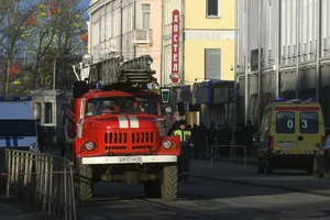 Nổ trước Cơ quan An ninh Nga, 1 người chết, 3 người bị thương