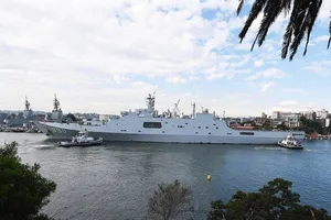 Dân Úc bất mãn khi 3 tàu chiến Trung Quốc đến Sydney