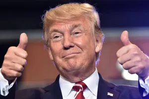 Đương kim Tổng thống Mỹ Donald Trump được dự đoán sẽ thắng chắc nhiệm kỳ hai. Ảnh: THE DAILY BEAST